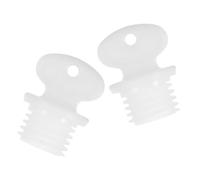 FOMIYES 2Pcs Leakproof Hot Water Bag Sealing Plugs Plastic Small Water Bottle Stoppers Replacement Caps Suitable for First Aid and Cold Therapy