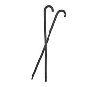 FOMIYES 2Pcs Magician Crutches Sturdy Cosplay Walking Sticks for Theatrical Performances Lightweight Wizard Staff Props for Carnival Parties and Stage Shows