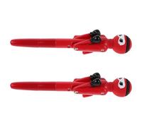 FOMIYES 2pcs Ninja Boxing Themed Ballpoint Pens for School and Office, Cartoon Novelty Writing Gel Ink Pens, Stationery Party Favor and Student Rewards