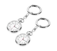 FOMIYES 2pcs Nursing Watch Clip Women Exam Watch Fashionable Nurse Accessories Easy Reading Numbers