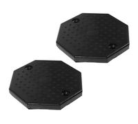 FOMIYES 2pcs Octagonal Rubber Jack Pads Vehicle Lift Floor Jack Adapter Non-slip Sturdy Lift Pads for Car Stand Protection in Automotive Repair