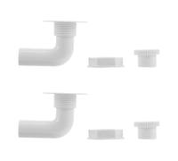 FOMIYES 2pcs Plastic Freezer Drain Plugs with Threaded Design Low-temperature Resistant Hole Stoppers for Chest Freezers and Refrigerators Easy Installation and Fit for Water Management