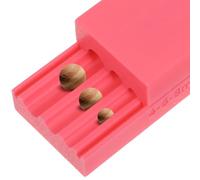 FOMIYES 2pcs Polymer Clay Bead Roller Tool Kit with Measuring Cup 4mm 6mm 8mm Round Bead Maker Mold for DIY Jewelry Crafting