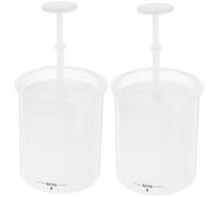 FOMIYES 2pcs Portable Facial Foam Maker Cups for Face Wash Effortless Rich Foam Production Gentle Deep Cleansing Saves Cleanser Usage Suitable for Daily Skin Care and Travel