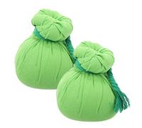 FOMIYES 2Pcs Portable Heat Compress Moxa Balls for Relief and Muscle Relaxation Herbal Spa Massage Therapy with Soft Material Suitable for Hot Compress and Moxibustion Treatment