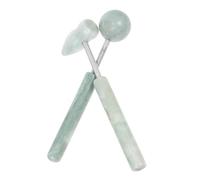 FOMIYES 2pcs Portable Jade Massage Hammers for Face and Body Ergonomic Handheld Beauty Tools for Muscle Relief Blood Flow Lightweight and Compact Design for Easy Carrying