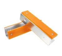 FOMIYES 2pcs Road Safety Warning Markers Reflective Markers for Roads Galvanized Iron Rectangular High Visibility Wind Resistance for Outdoor Pavement Marking Directional Signs Traffic