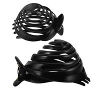 FOMIYES 2pcs round Mushroom Hair Claw Clips for Women Plastic Hair Styling Tools with Secure Grip Suitable for Daily Use and Special Occasion Elegant and Natural Look