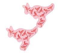 FOMIYES 2Pcs Silicone Kangaroo Cake Moulds Multiple Cavities for Baking and Candy Making, for Home Use and Boys and ’ Crafts Random Color