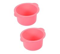 FOMIYES 2pcs Silicone Wax Warmer Bowl Replacement Bowl for Hair Removal Wax Warmer Liner for Melt Hair Removal