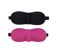 FOMIYES 2pcs Sleeping Eyeshade Eye Mask Breathable Blackout Adjustable for Men Women for Eye Shading during Travel Home Use