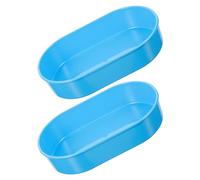 FOMIYES 2pcs Small Pill Serving Tray Organizer for Pills and Tablets Medical Plastic Dispenser Tray for Home Use and Professional Clinic Medication Sorting