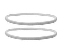 FOMIYES 2pcs Solid Wheelchair Tires X PU No-air Replacement Wheels Elastic Wheelchair Tire Accessories for Front and Rear Wheel Repair