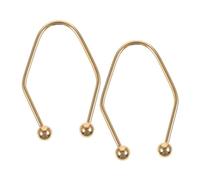FOMIYES 2pcs Stainless Steel Facial Dimples Maker Adjustable Cheek Trainer for Men and Women Comfortable Dimple Exerciser Tool for Deep