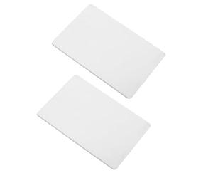 FOMIYES 2pcs Stainless Steel Rabbit Cooling Mat and Hamster Cooling Pad with Bite Resistant and Comfortable Features, Silver Small Animals Accessory for Family and Co-worker Use