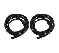 FOMIYES 2pcs Sup Paddle Edge Guard Protection Strip 1m Black Paddle Accessory Sleeve for Water Sports Surfing Canoeing Board Edge Protector Tape