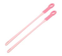 FOMIYES 2pcs Toe Gap Cleaning Brush for Foot Scrubbing Long Handle Toe Brush Soft Bristles for Deep Cleaning Foot Care