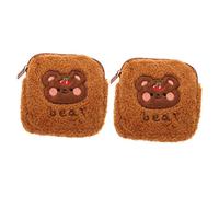 FOMIYES 2pcs Travel Menstrual Pad Bag Sanitary Napkin Storage Multi-Function Small Bag