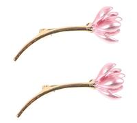 FOMIYES 2pcs Tulip Flower Lapel Pin Decorative Brooch for Women Elegant Floral Pin for Clothes Hats and Dresses Unique present Option for Special Occasions Design Tulip