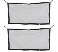 FOMIYES 2pcs Universal Car Pet Barrier Mesh Net 115x60cm, Sturdy Backseat Safety Guard for Dogs and Pets, Vehicle Mesh Barrier for Travel and Family Use