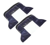 FOMIYES 2Pcs Waterproof Mobility Scooter Control Panel Protector Cover, Large Oxford Fabric Dashboard Dustproof Rainproof Shield, Navy Blue, Suitable for Electric Scooters and Outdoor Use