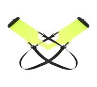 FOMIYES 2pcs Waterproof Two-way Radio Pouches with Adjustable Straps, Portable Protective Bags for Outdoor Sports and Boating, Green