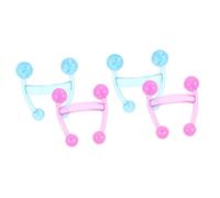 FOMIYES 2sets Back Knobby Massage Tool Neck Shoulder Massager Small Body Massager Handheld for Relaxation 2pcs*2