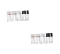 FOMIYES 2sets Empty Tube of Lip Gloss Red Lipstick Case Plush Makeup Bag Lip Gloss Wand Tubes Lip Glazes Tube Empty Lip Gloss Tube Lipstick Tube Lip Oil Containers Lip Gloss Vials 9pcs*2