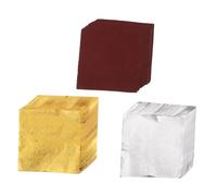 FOMIYES 3 Pack Candy Foil Wrappers Aluminum Foil Paper with Orange Peel Texture for Chocolate Caramel Packaging Durable Food Grade Wrapping for DIY Treats and Wedding Candy Gift Wrapping