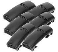 FOMIYES 3 Pairs Magnetic Shoe Lace Lock Clips Curved Design Plastic No Tie Save Efforts and Time for Adults and Seniors with Arthritis