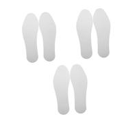 FOMIYES 3 Pairs Thickened Stainless Steel Anti-Puncture Insoles for Work Boots Ergonomic Foot Inserts for Men and Women Safety Shoe Protection for Construction and Factory Use