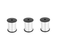 FOMIYES 3 Rolls Yards White Curling Ribbon for Balloons and Gift Wrapping Pe Ribbon for Wedding Birthday Party Decorations for Bouquets and DIY Projects