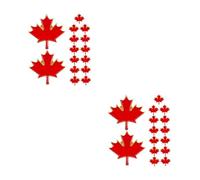 FOMIYES 30 pcs Maple Leaf Brooch Pins Durable Metal Fall Leaves Lapel Pins for Thanksgiving Holiday Clothes Jewelry Hats Scarves Backpacks Accessory