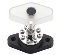 FOMIYES 300a Terminal Bus Bar Power Distribution Block for Cable Wiring Harness High Amperage Connections Sturdy Nylon Glassfiber Construction with Stainless Steel Terminals for Truck