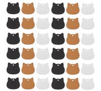 FOMIYES 300PCS Cat Shaped Kraft Paper Tags Writable Brown Craft Product Labels for DIY Wrapping Party Favors Clothing and Presentation with Unique Whimsical Design