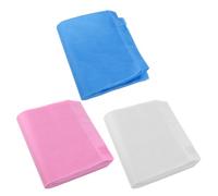 FOMIYES 300Pcs Nail Dust Collector Filters Non-Woven Replacement Papers for Nail Vacuum Dust Machine, White Blue Pink Disposable Strainers for Manicure Salon and Home Use