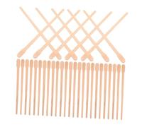 FOMIYES 300pcs Nose Hair Wax Stick Waxing Applicator Sticks for Eyebrows Hair Removal