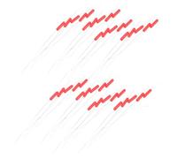 FOMIYES 300pcs Silicone Bobber Stops for Fishing Line, Wear-resistant Column Float Stoppers with Accurate Positioning, for Lakes and River Use, Suitable for Beginners and Experienced