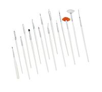 FOMIYES 30pcs Cake Carving Brush for Nail Art Craft Clay Diy Including Dotting Painting Drawing Pen and Cake Decorating Tool Painting and Pen Art