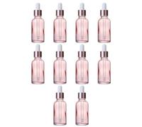 FOMIYES 30pcs Essential Oil Bottle Glass Dropper Bottles for Refillable Sub-packaging for Travel Perfume and Cosmetics