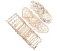 FOMIYES 30pcs Vintage Lace Border DIY Scrapbook Papers, Decorative Journal Backgrounds for Hand Account Crafting, Random Style Scrapbooking Material Pack