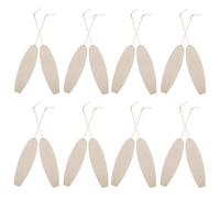 FOMIYES 30Pcs Wooden Surfboard Craft Pieces Unfinished DIY Wall Hanging Decorations for ’ Educational Painting and Nautical Beach Room Decor