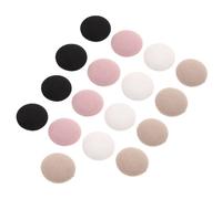 FOMIYES 32pcs Baseball Hat Buttons: 17 Mm 0.67 Inch Cap Top Replacement Cloth Covered Button for Hat Replacement Repair Blouse Jeans Sewing