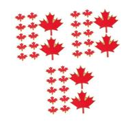 FOMIYES 36 Pcs Maple Leaf Pin Badge Red Enamel Brooches for Men Women Compact Canadian Souvenir Lapel Pins with Vibrant Colors Versatile Accessories for Clothes Hats Backpacks