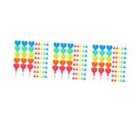 FOMIYES 36 pcs Non Sharpening Heart Shaped Stackable Pencils for Students Cute Stationery for Drawing Writing Homework Teacher Rewards and Party Favors