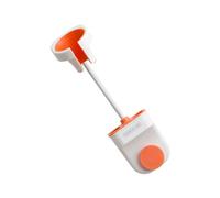 FOMIYES 360° Rotating Hair Dryer Support Wall Hair Dryer Rack Plastic No Drilling Space-saving Decor