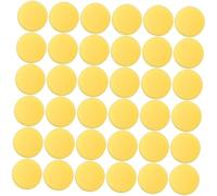FOMIYES 36pcs round Sponge Sponge Facial Cleansing Pad Soft Exfoliating for Face Washing