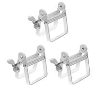FOMIYES 3pcs Aluminum Alloy Hair Dye Removal Toothpaste Squeezer Tube Squeezer Salon Lotion Squeeze Tool Auto Dispenser for Bathroom Gadgets