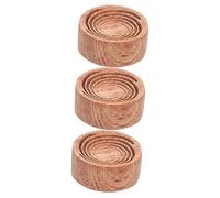 FOMIYES 3pcs Aromatherapy Diffuser for Car and Home Non-fire Wood Essential Oil Diffuser Portable Perfume Elegant Design for Bedside Table and Travel