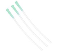 FOMIYES 3pcs Bird Feeding Hose Soft Plastic Tubes 3-4mm for Young Parrots and Large Birds Handheld Pet Feeding Tool for Hand-feeding, Milk, and Water Supply Random Color